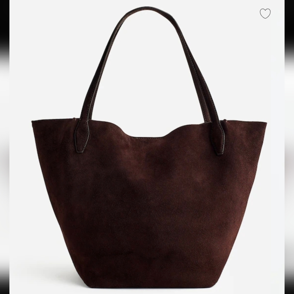 Madewell The Shopper Tote In Dark Carob
